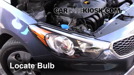 Daytime Running Lights Replacement: 2014 Kia Forte LX 1.8L 4 Cyl.